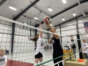 Rachel Rohn Volleyball Training